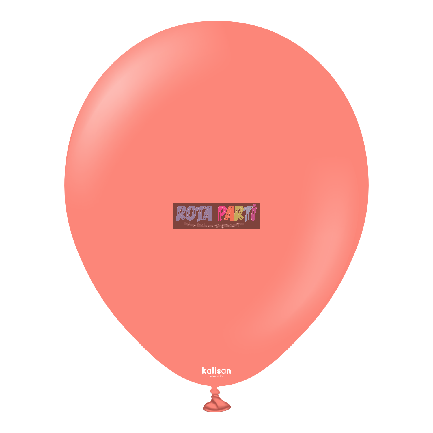 12'' Standart Balon Mercan (Coral) 100’lü