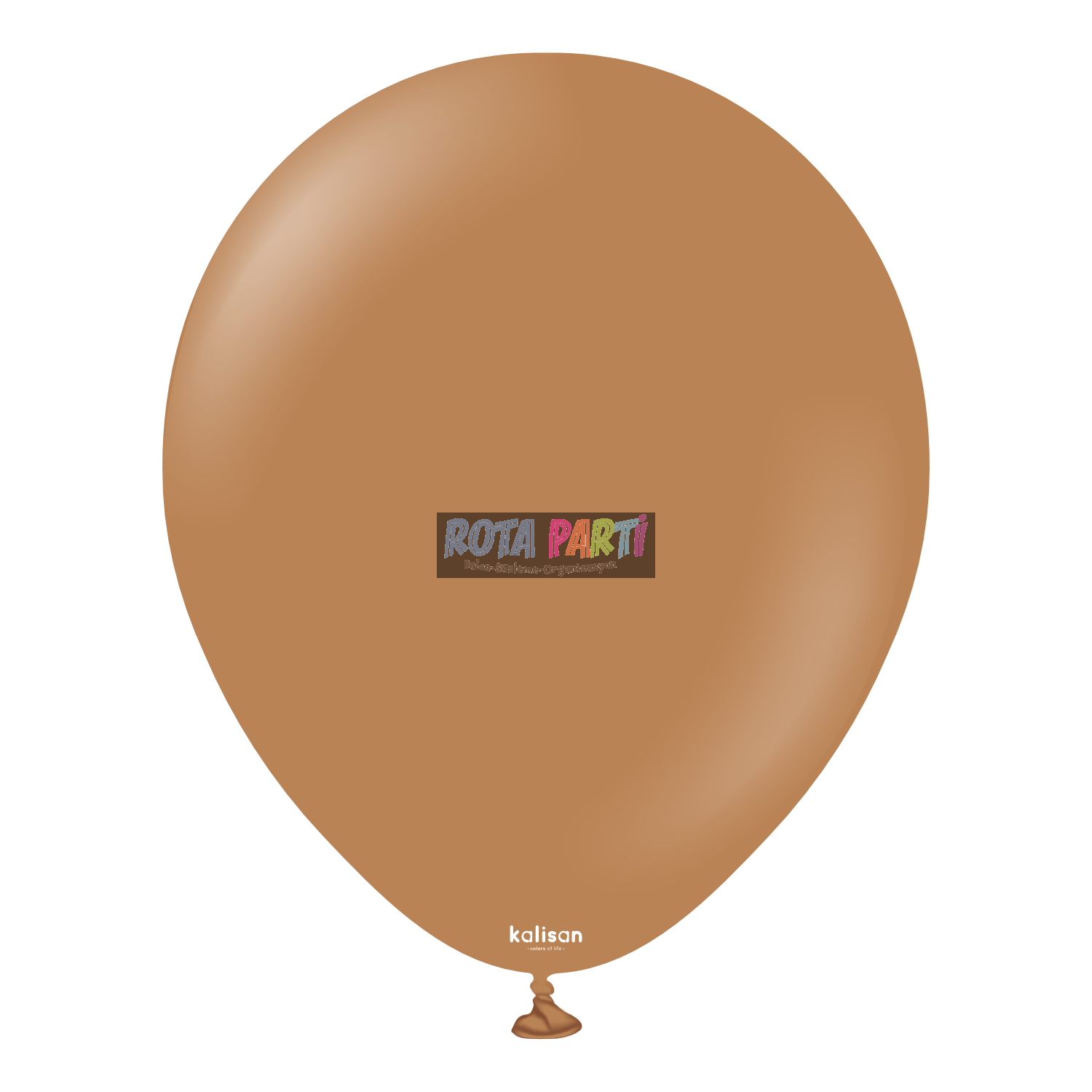 12'' Standart Balon Karamel Kahve (Caramel Brown) 100’lü