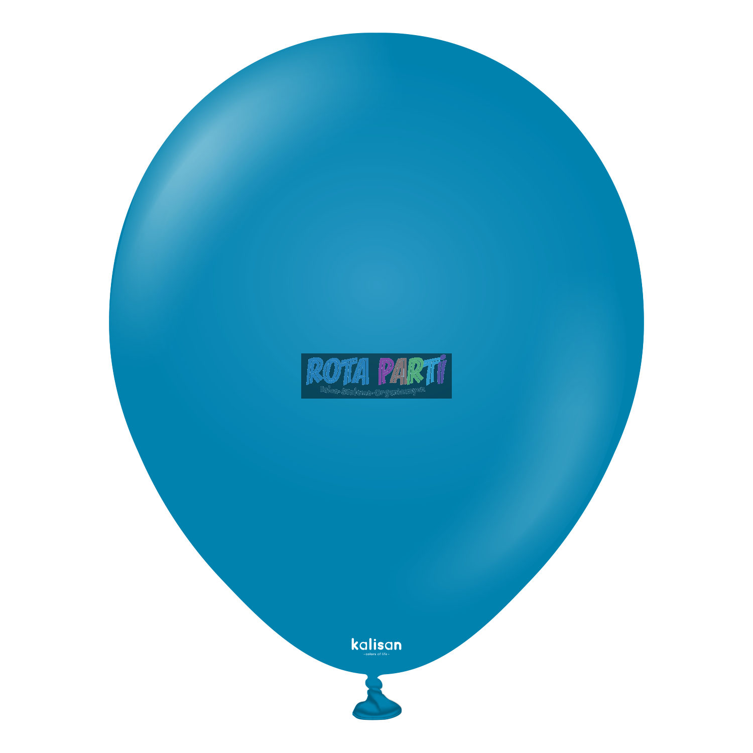 12" Retro Balon Deep Blue (Derin Okyanus) 100'lü