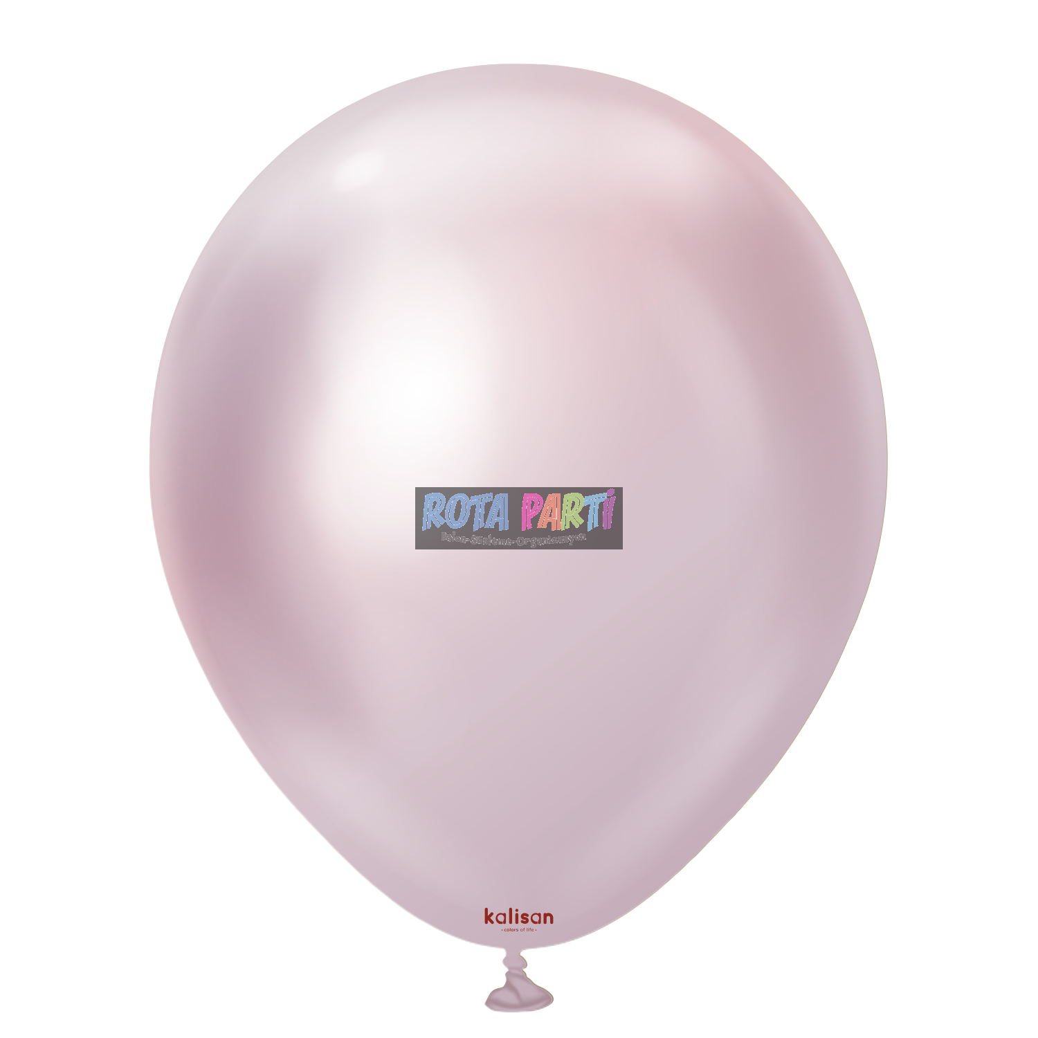 12" Krom (Mirror) Pembe Altın (Pink Gold) Balon 50'li
