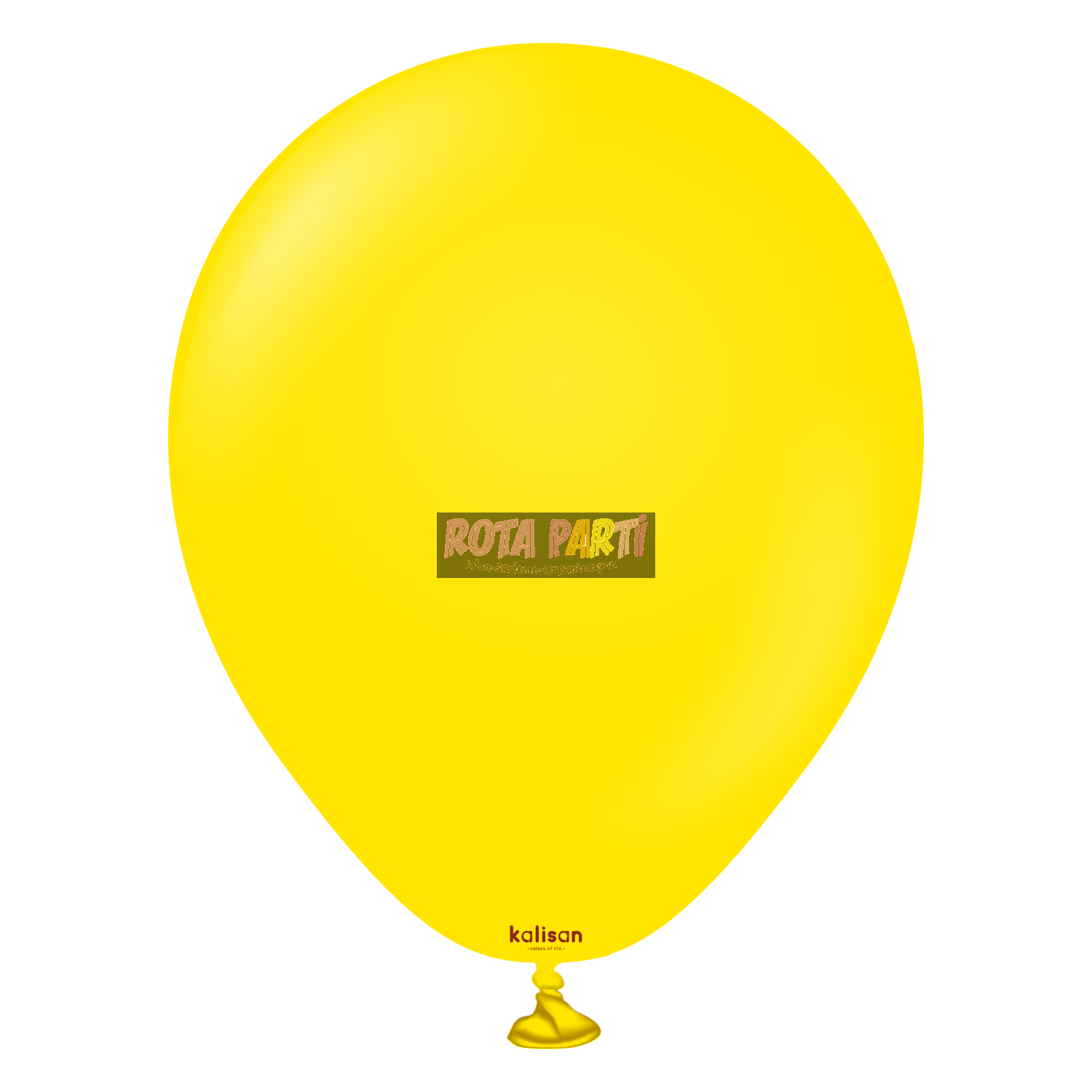   5" Mini Standart Sarı Balon 100'Lü