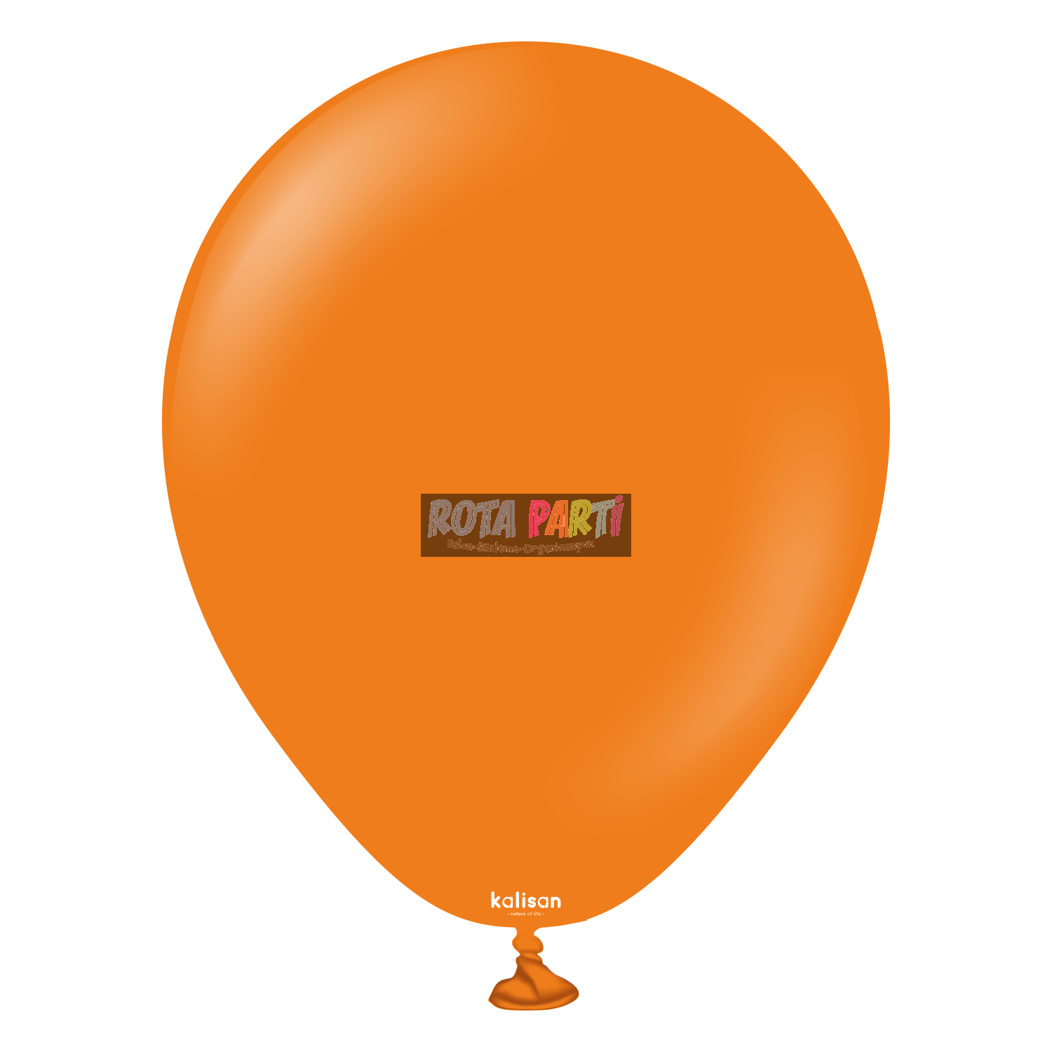   5" Mini Standart Turuncu Balon 100'Lü