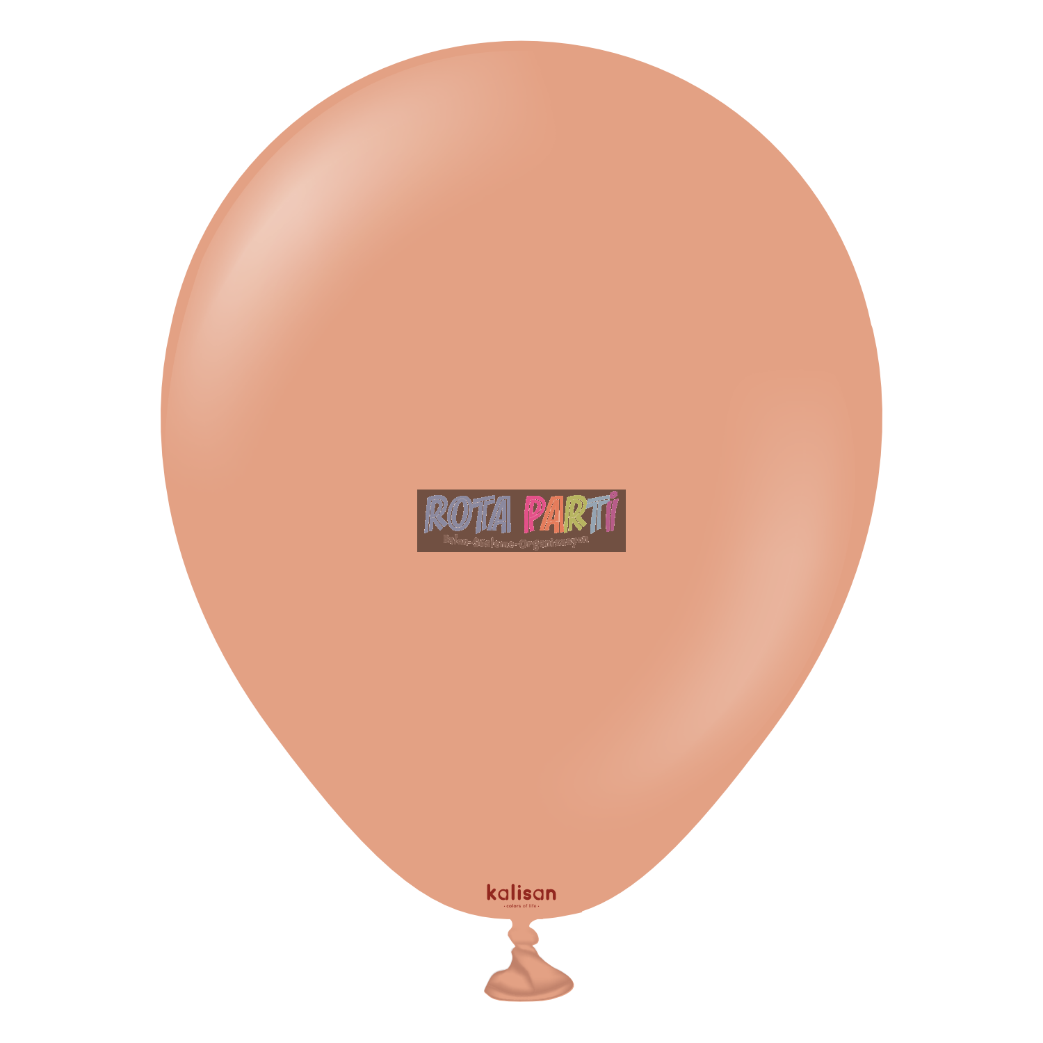   5" Mini Standart Clay Pink Balon 100'Lü
