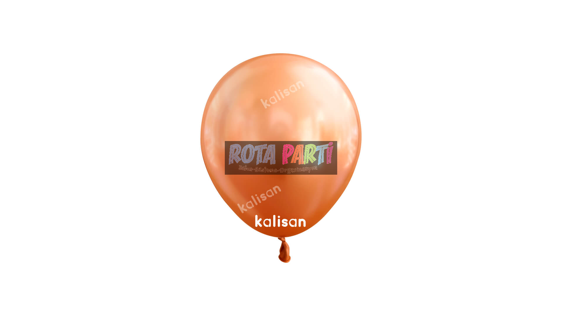 5" Mini Mirror (Krom) Bakır Balon 100'Lü