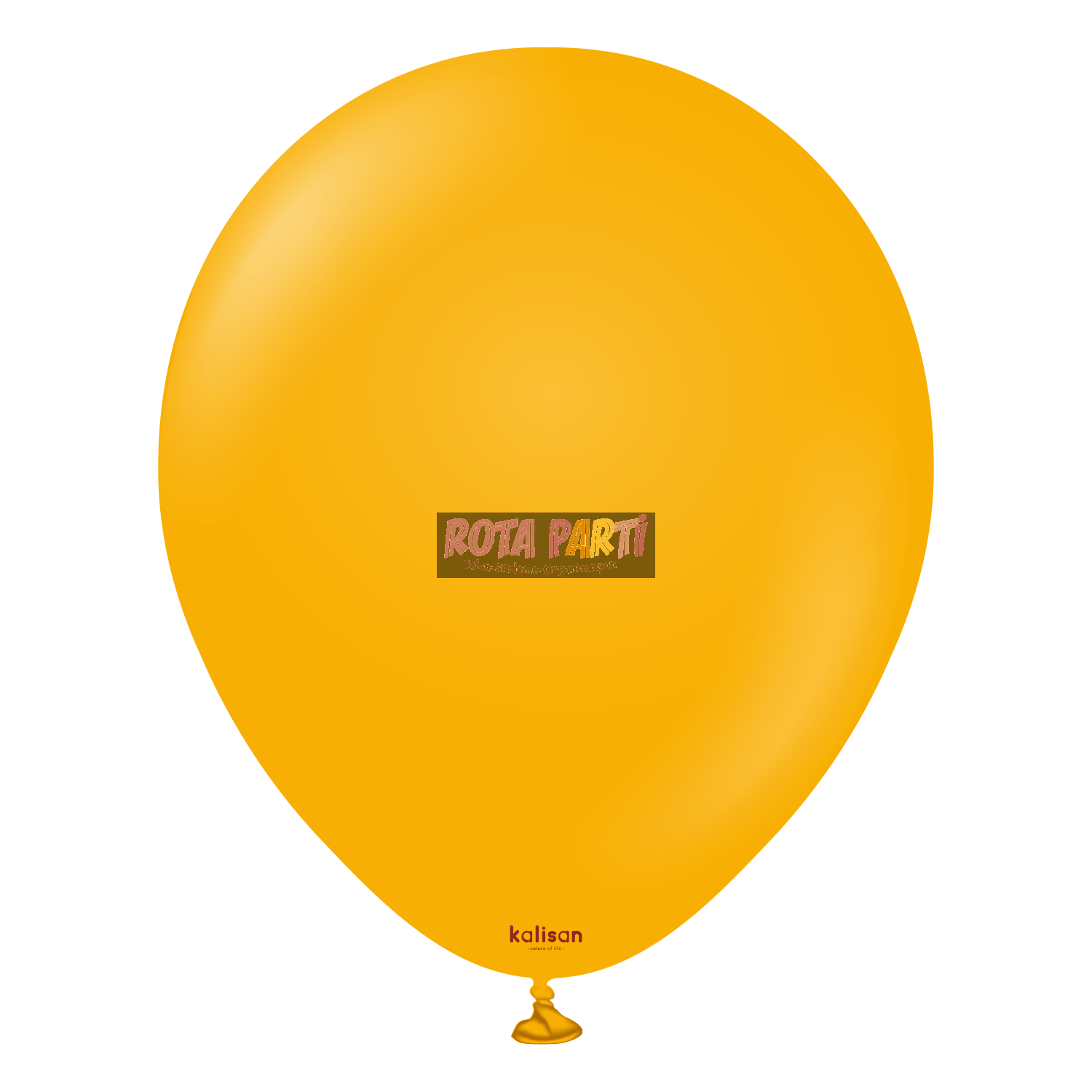 18'' Standart Hardal (Amber) Balon 5'Li (45 Cm)