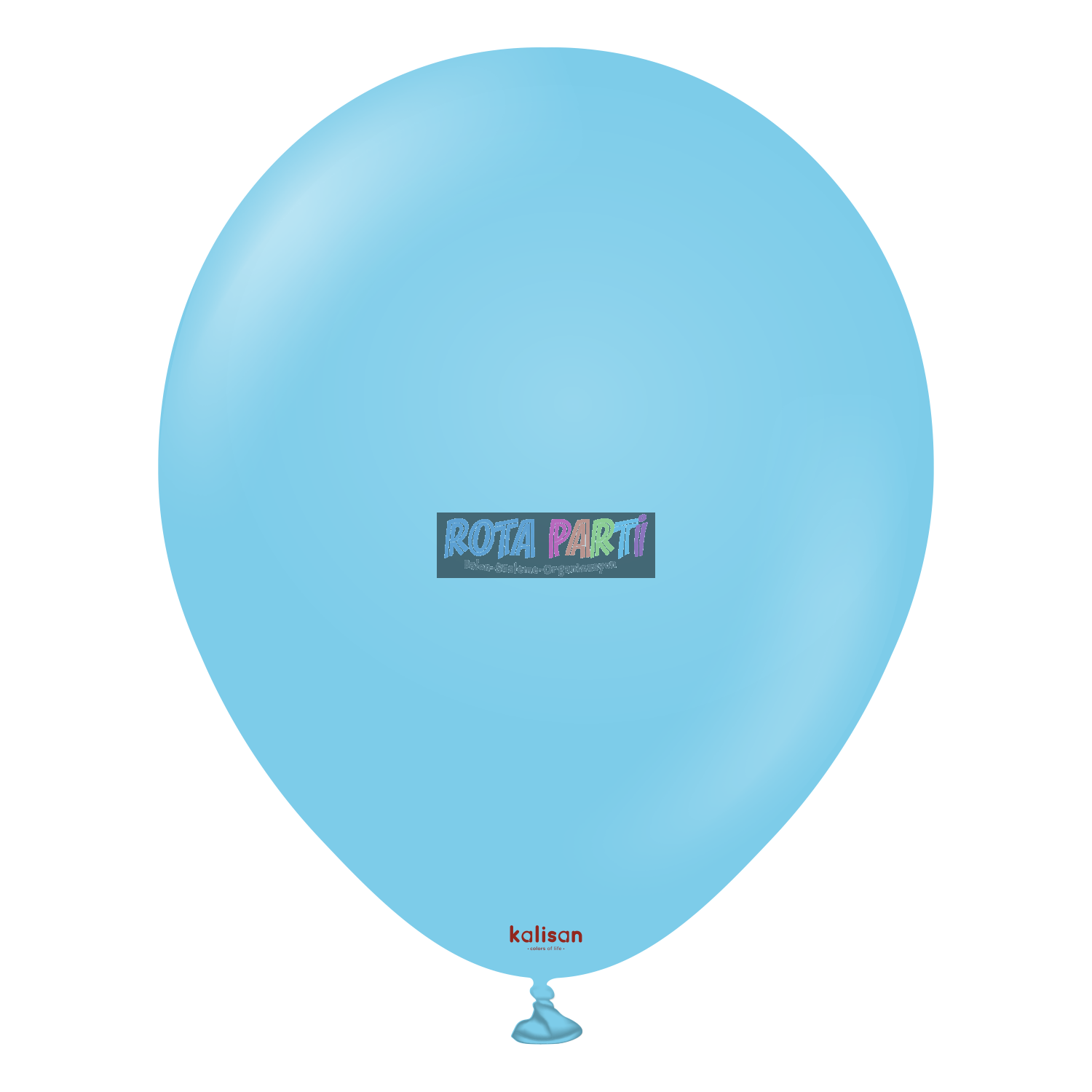 18'' Standart Bebek Mavi (Baby Blue) Balon 5'Li (45 Cm)