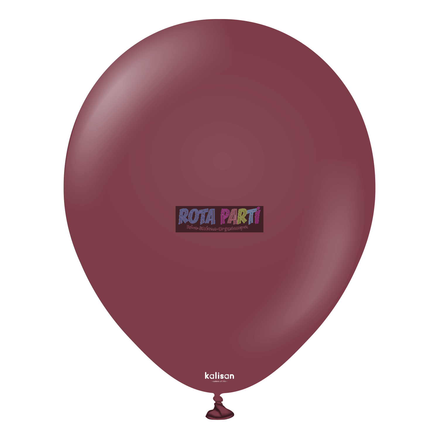 18'' Standart Bordo (Burgundy) Balon 5'Li (45 Cm)