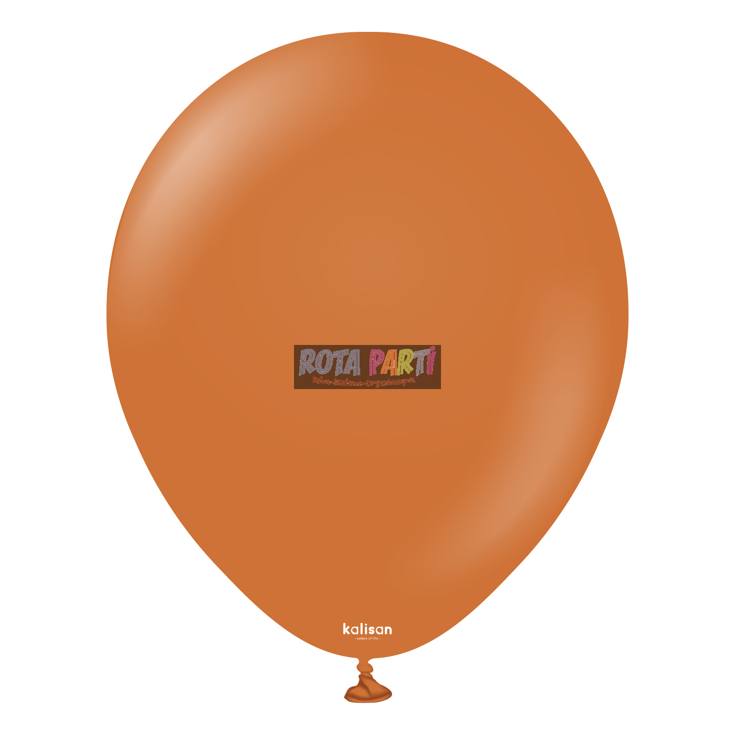 18'' Standart Karamel Kahve  Balon 5'Li (45 Cm)