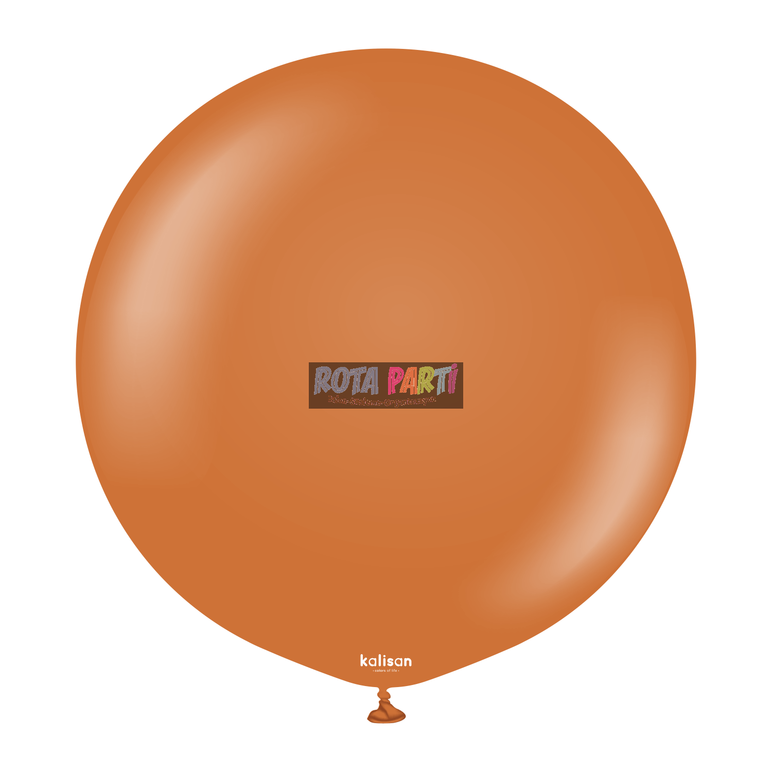 24'' Standart Karamel Kahve (Caramel Brown) Balon 2'Li (60 Cm)