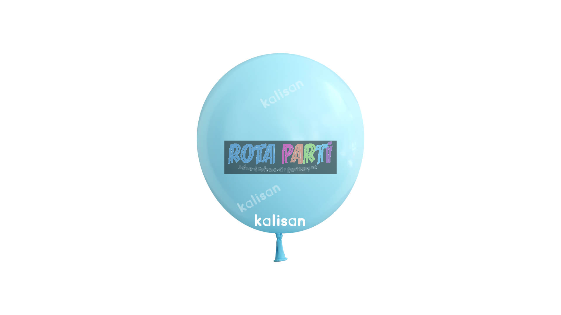 5" Mini Makaron Mavi (Blue) Balon 100'Lü