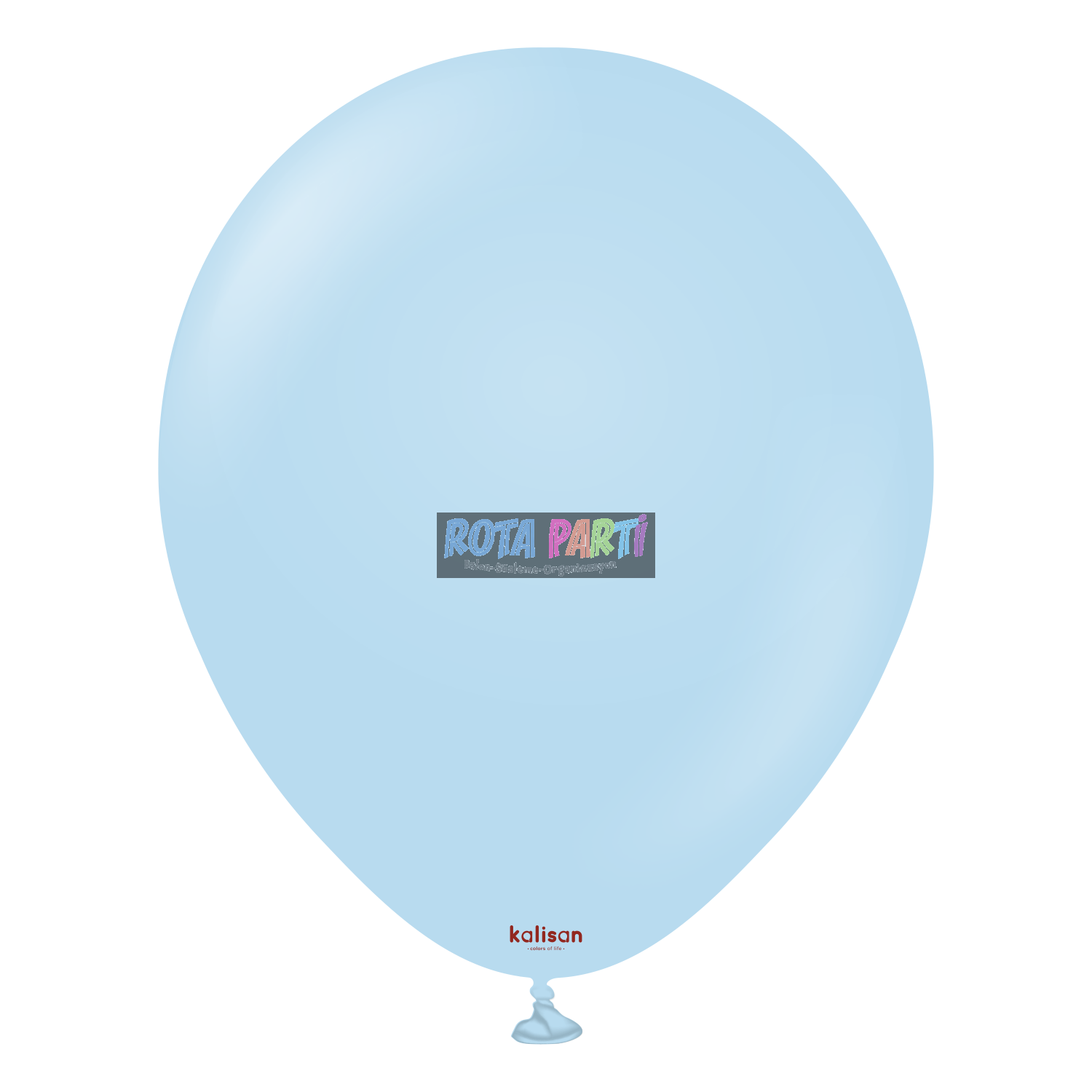   18'' Makaron Mavi (Blue) Balon 5'Li (45 Cm)
