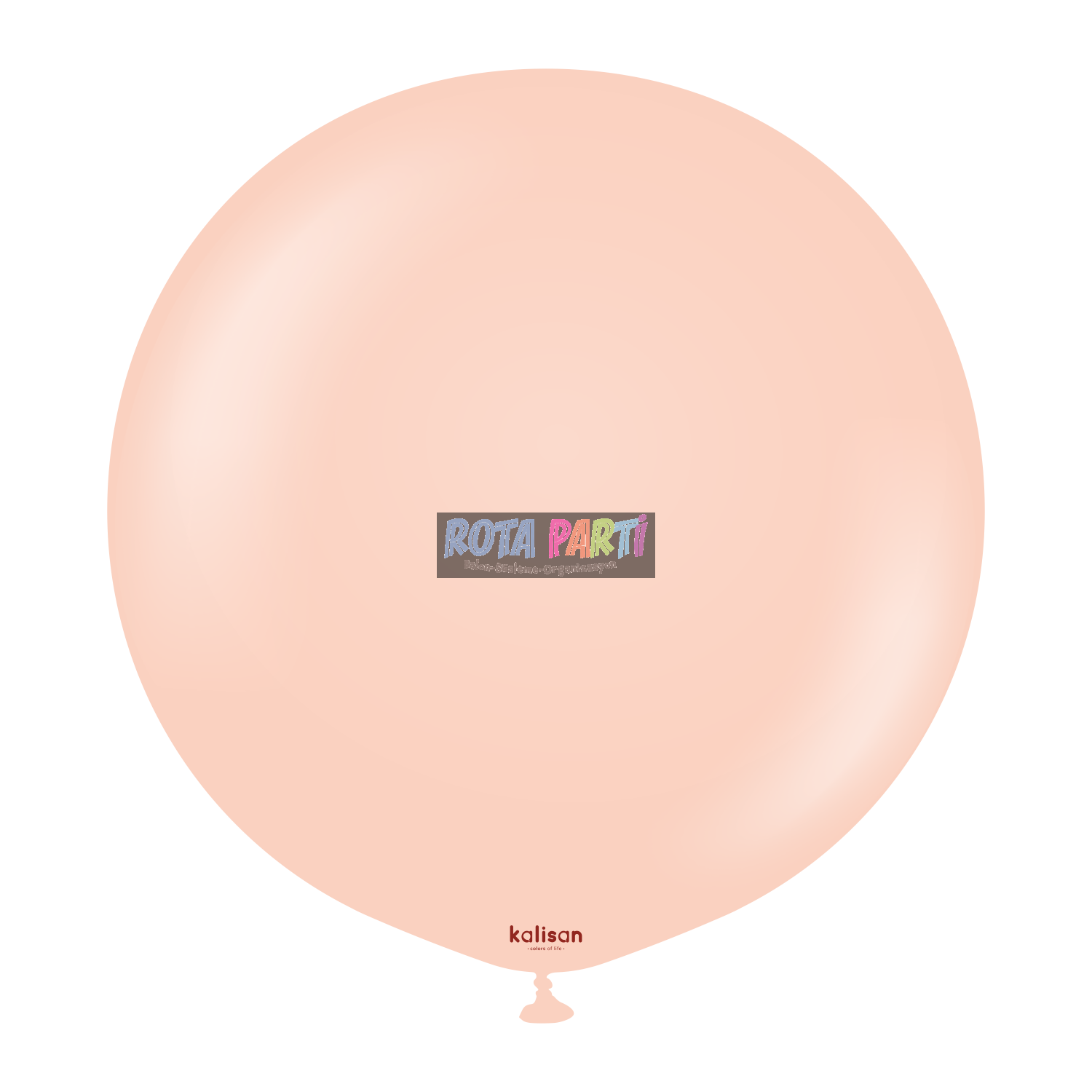 36" Makaron Somon (Salmon) Balon 2'Li (90 Cm)