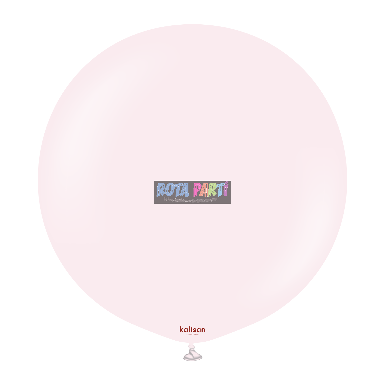 36" Makaron Soluk Pembe (Pale Pink) Balon 2'Li (90 Cm)