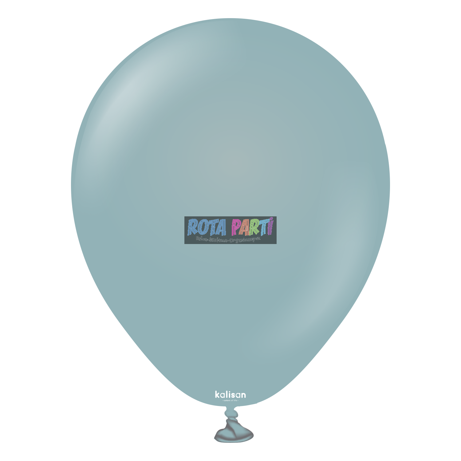 18" Retro Storm (Fırtına Mavisi) Balon 5'Li (45 Cm)