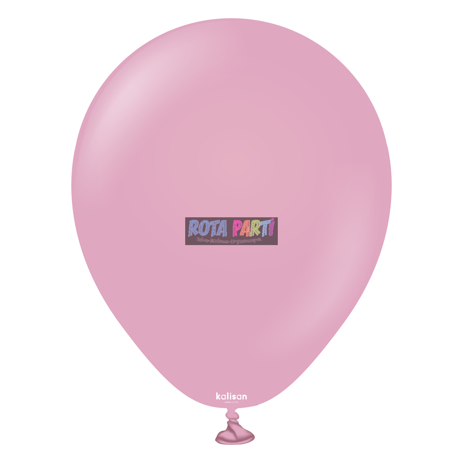 18" Retro Dusty Rose (Toz Pembe) Balon 5'Li (45 Cm)