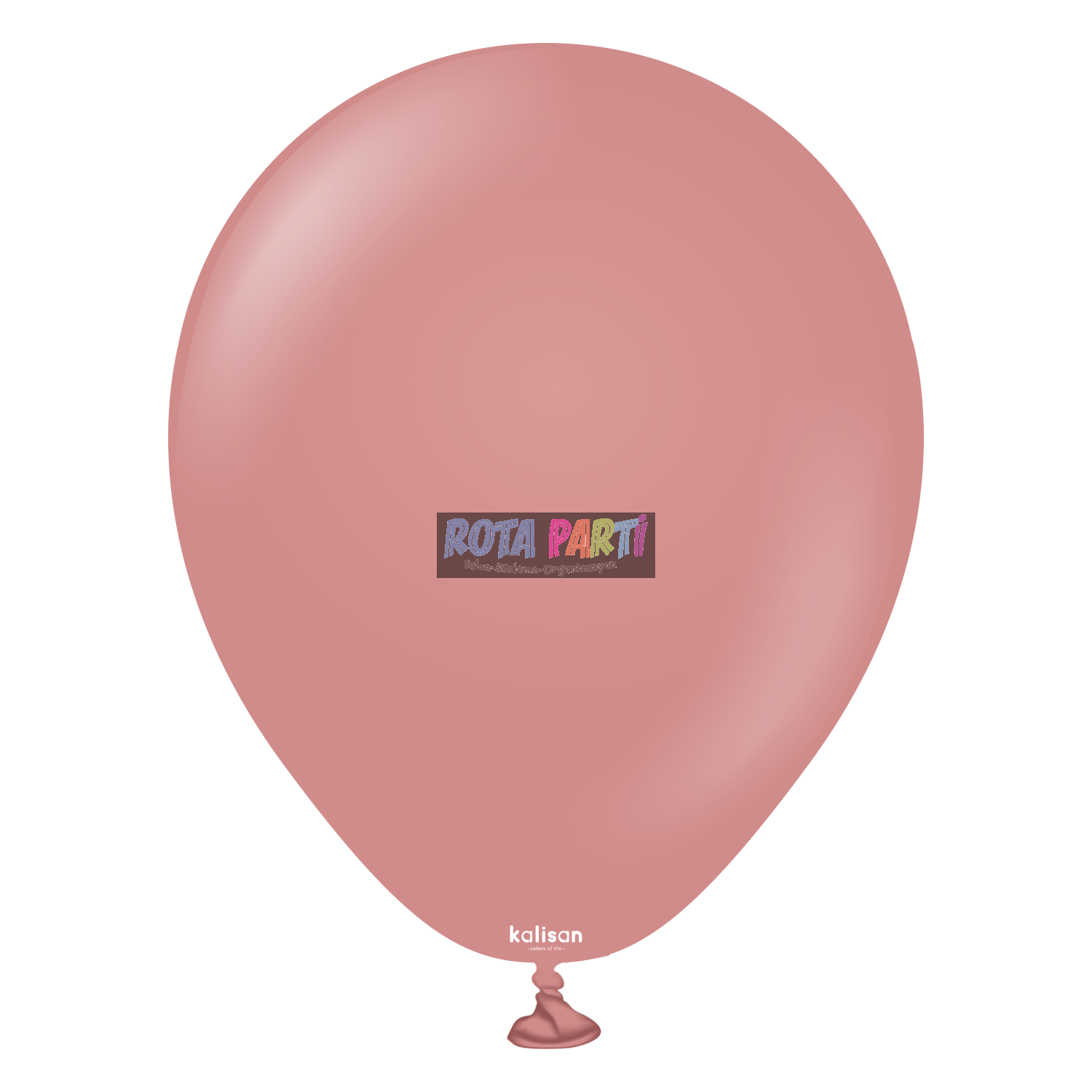 18" Retro Rosewood (Gül Ağacı) Balon 5'Li (45 Cm)