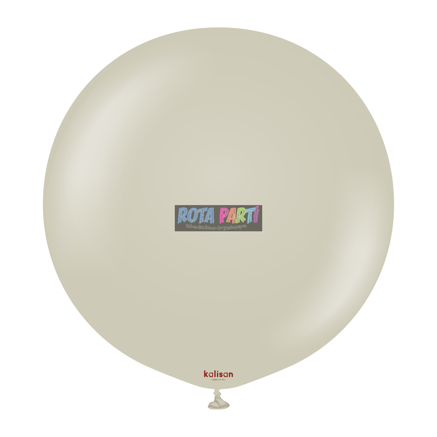 24" Retro Stone (Taş) Balon 2'Li (60 Cm)