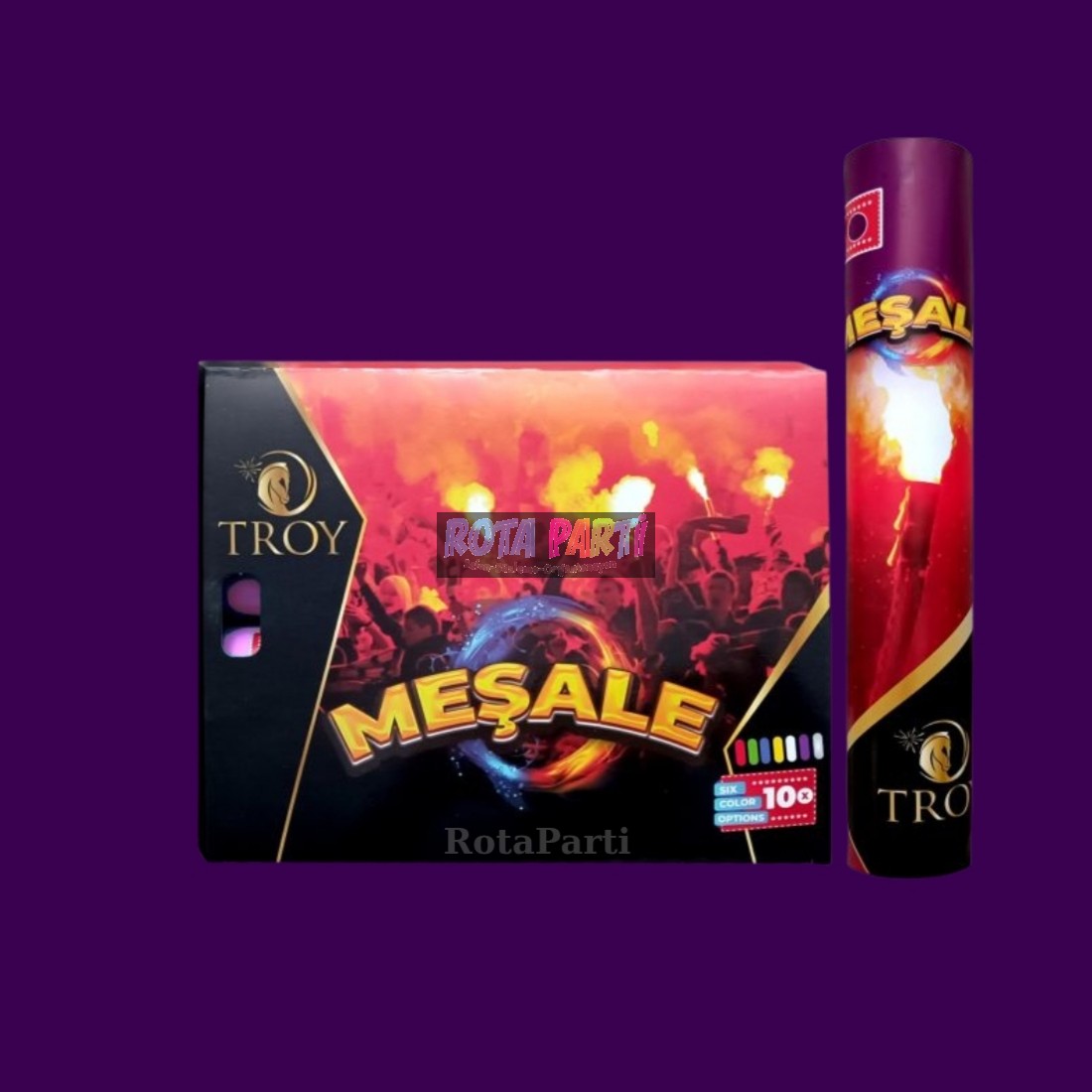 Maç Meşalesi Troy - Mor