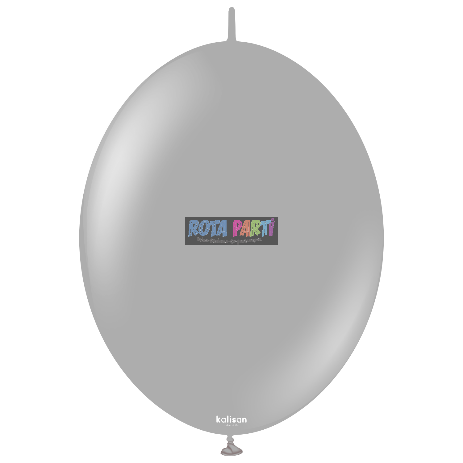 12" K-Link Standard Gri Balon (Grey) 50'Li